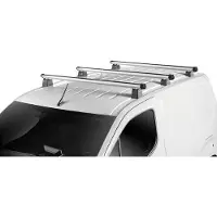 Green Valley Dakdragers geschikt voor Peugeot Partner II (B9) 2008-2018 Pro-Plus aluminium - 3 dragers