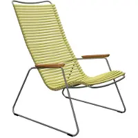 Houe CLICK relaxfauteuil met bamboe armleuningen 2 stuks