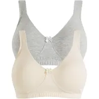 Bonprix Minimizer T-shirt bh zonder beugels met biologisch katoen (set van 2) maat 95