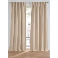 Bonprix Verduisteringsgordijn met structuur en achterkant in dezelfde kleur (1 stuk) maat H/B: 175/130 cm
