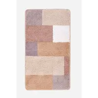 Bonprix Getufte badmat met pastelkleuren maat wc-mat voor staand toilet 45/50cm