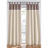 Bonprix Gordijn van biologisch katoen met knopen (1 stuk) maat h/b: 225/110 cm
