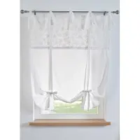 Bonprix Vouwgordijn met borduursel maat h/b: 140/100 cm