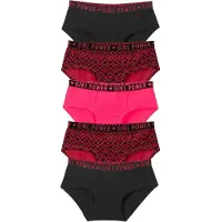 Bonprix Meisjes hipster met katoen (set van 5) maat 176/182