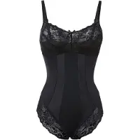 Bonprix Medium corrigerende body met kant maat 52