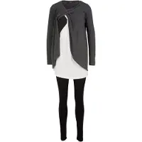 Bonprix Zwangerschapsoutfit / voedingsoutfit (2-dlg. set) maat 32/34 (XS)
