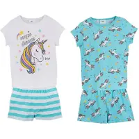Bonprix Shortama van katoen (4-dlg. set) 128/134
