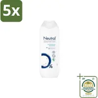 Neutral 5 x – Shampoo – Normaal Haar – 250 ml - Grootverpakking - Gevoelige Hoofdhuid - Normaal Haar - Milde Shampoo - 0% Parfum - 0% Kleurstoffen