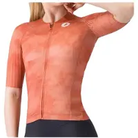 Castelli - Women's Aero Race 8S Jersey - Fietsshirt XS, rood