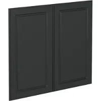 Vicco R-Line Keukenfront – 79.2 x 71.3 cm meubelfront voor de spoelonderkast Antraciet landhuis