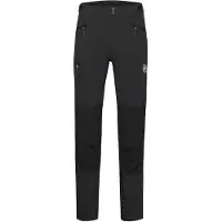 Mammut - Courmayeur Softshell Pants - Alpine broek 56 - Regular, zwart