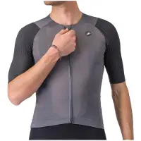 Castelli - Aero Race 8S Jersey - Fietsshirt XXL, grijs