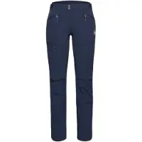 Mammut - Women's Taiss Softshell Pants - Alpine broek 46 - Regular, blauw