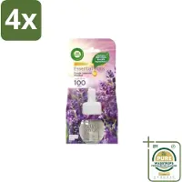 Air Wick – Electric Navulling – Lavendel – 19 ml - Voordeelverpakking - 4 stuks - Lavendel - Elektrische geur