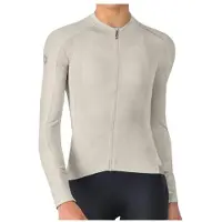 Castelli - Women's Espresso 2 Long Sleeve Jersey - Fietsshirt M, beige/grijs