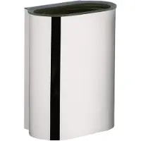 Keuco Plan - Afvalbak 3 l, aluminium/zwart 14988170000