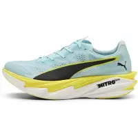 Puma Deviate NITRO Elite 4 Blauw Geel SS26 Dames, Maat 37 - EUR