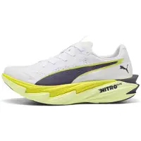 Puma Deviate NITRO Elite 4 Wit Geel Dames SS26, Maat 41 - EUR
