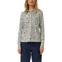 s.Oliver Blouse beige / zwart / wit