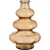 Mica Decorations Vaas Sira Bruin D 14,5 H 22 Cm