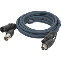 DAP FP-15 hybride kabel PowerCON True1 - 3p XLR 6 meter outdoor