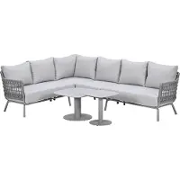 Garden Impressions Maud loungeset 6-delig - taupe