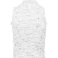 Urban Classics Ladies Space Dye Top Wht/blk Maat: XS | Outlet | Dames | Wit