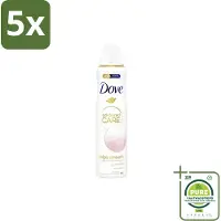 Dove 5 x Deodorant Spray Calming Blossom 150 ml - Grootverpakking - Deodorant Spray - Okselhuid Verzorging - Huidverzorging - Alcoholvrije Deodorant - Comfortabele Huid