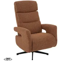 Label51 Copenhagen Fauteuil - Oranje - Royal Stof - Manueel Verstelbaar - -