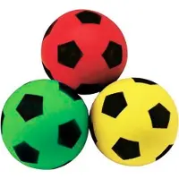 Androni Foamvoetbal 20cm Set van 3