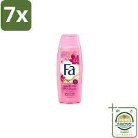 Fa 7 x – Douchegel – Magic Oil Pink Jasmine – 250 ml - Grootverpakking - Douchegel - Roze Jasmijn - Magic Oil - Luxe Douche - Bloemige Geur