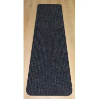 Prima - Heavy Duty - Keukenmat - zwart - antraciet - 50x180cm - antislip