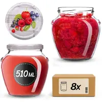 Kadax Amphora Pot 82 mm 510 ml + deksel 82 mm O-0