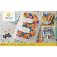 Wilton Bakvorm & Uitstekers Set - Cijfers & Letters - Countless Celebrations