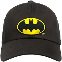 Batman - DC Comics Cap - Metal-Kids - -Logo - voor Kinderen - zwart - Maat M