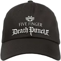 Five Finger Death Punch Cap - Metal-Kids - Logo - voor Kinderen - zwart - Maat S