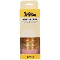 Wilton Muffin Cups - Baby Roze - Set/50 - Bakvorm voor Muffins en Cupcakes