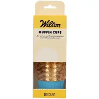 Wilton Muffin Cups - Blauw - Set/50 - Bakvorm voor Muffins en Cupcakes