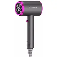 Unico Professionele Föhn 800W – Krachtige Digitale Haardroger met Ionentechnologie & Diffuser