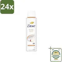 Dove – Deodorant Spray – Fruity Fresh – 150 ml - Voordeelverpakking - 24 stuks - Fruitige geur - Okselhuid verzorging