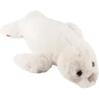 Sigikid Knuffel, zeehond, pluche speelgoed, extra zacht, wit