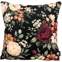 Gek op kussens! Lua Flowers Kussenhoes | Katoen/Polyester | 45 x 45 cm