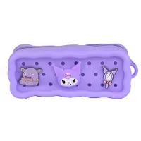 Take Care Kuromi Etui met Bedels - Pennenzak - Back to School - Toilettas - Jongens en Meisjes - 19,5 x 5,5 x 8cm - Paars