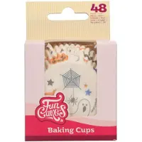 Funcakes Baking Cups - Halloween - 48 Stuks - Cupcake Vormpjes Papier