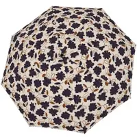 Doppler Fiber Magic Umbrella met bloemenprint, winddicht, beige