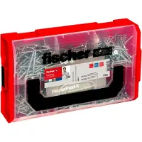 Fischer 562277 FixTainer PowerFast II PZ Spaanplaatschroeven assortiment Kruiskop Pozidriv Staal Galvanisch verzinkt 1 set(s)