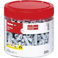 Fischer 567921 SX Plus Spreidplug 30 mm 6 mm 200 stuk(s)