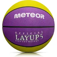 Usorteret Layup 5 - Basketbal - voor het spelen van basketbal - Sportuitrusting - Paars / Geel
