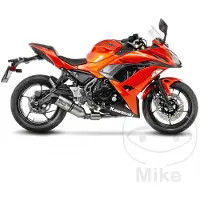Leovince LV-One Evo einddemper Z650/NINJA 650 17- EG-BE
