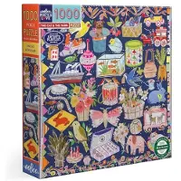 Eeboo The Cat & The Yarn Puzzel (1000 stukjes)